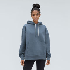 The Track Organic Cotton Popover | Faded Blue