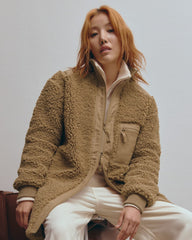 The Teddy Jacket | Toasted Coconut