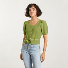 The Puff Sleeve Sweater Top | Pepper