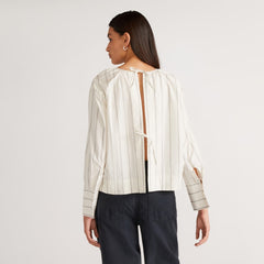 The Poplin Breeze Shirt | Black / Canvas Tan
