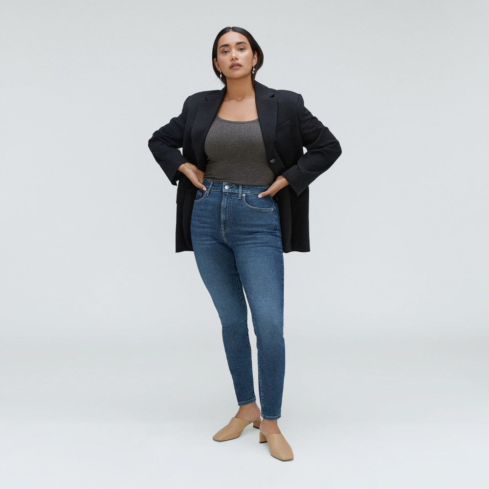 The Way-High® Hourglass Skinny Jean | Authentic Blue | 28.75" Inseam