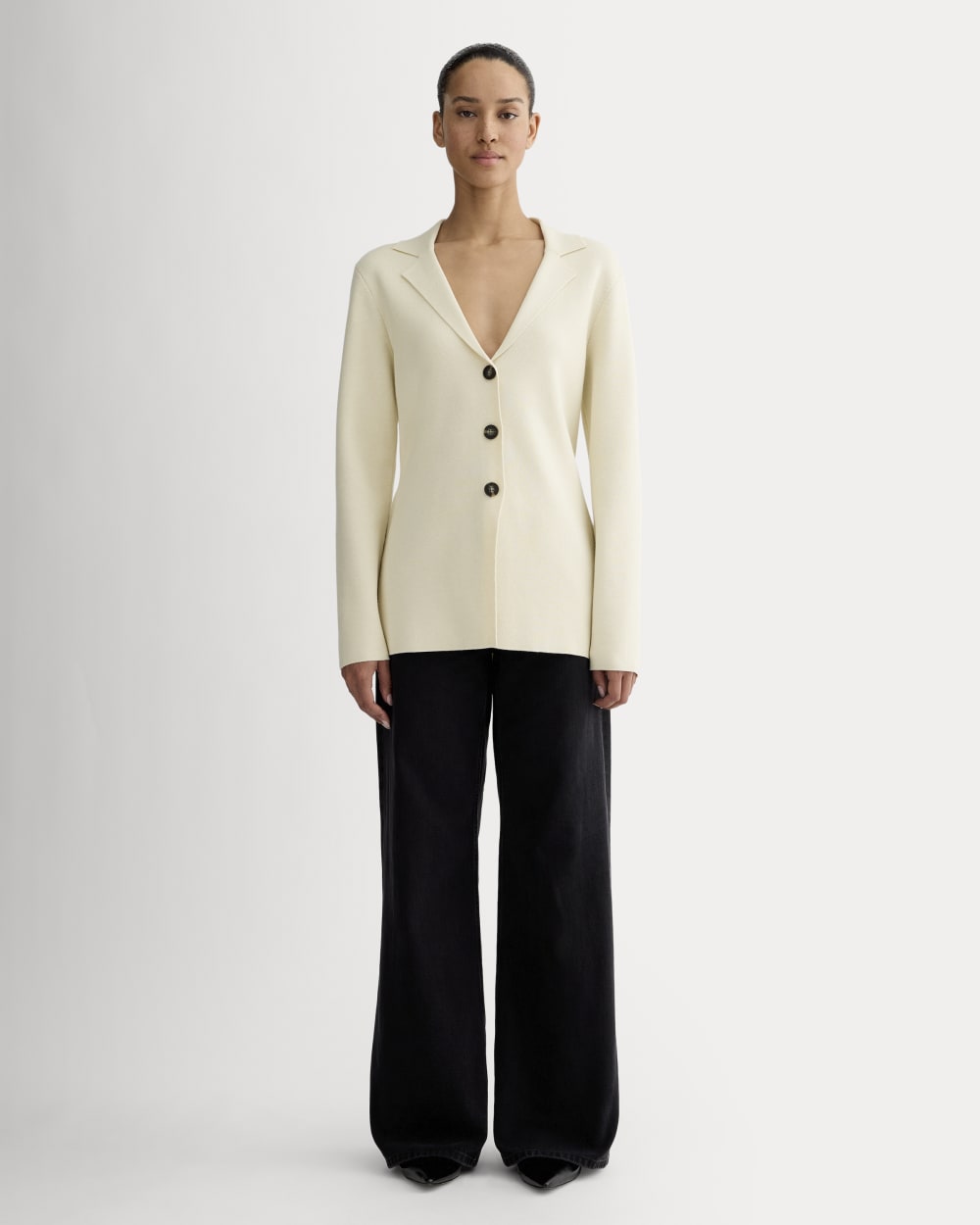 The Knit Blazer | Birch