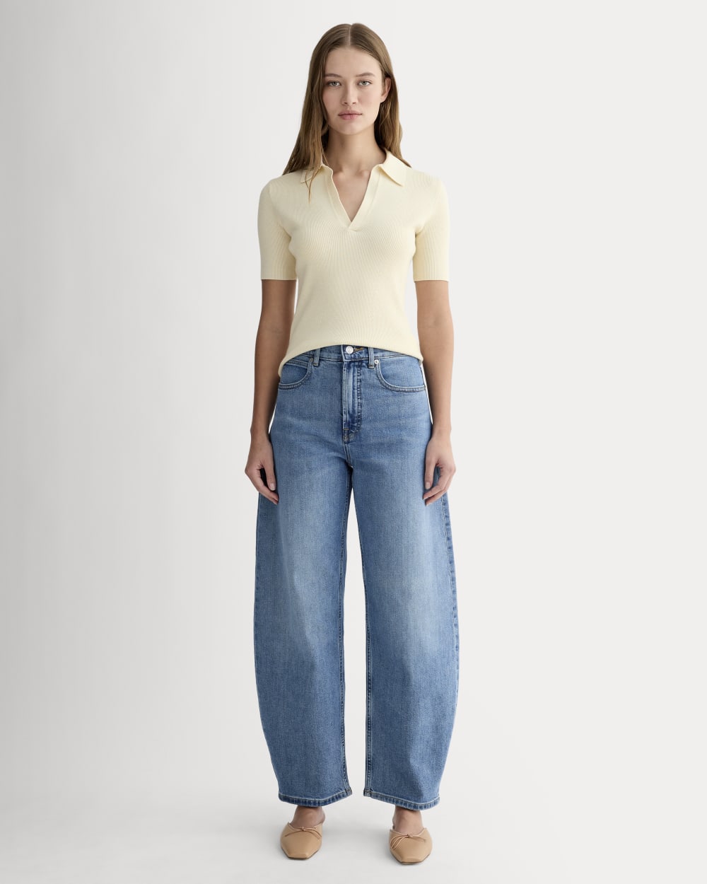 The Knit Polo | Birch