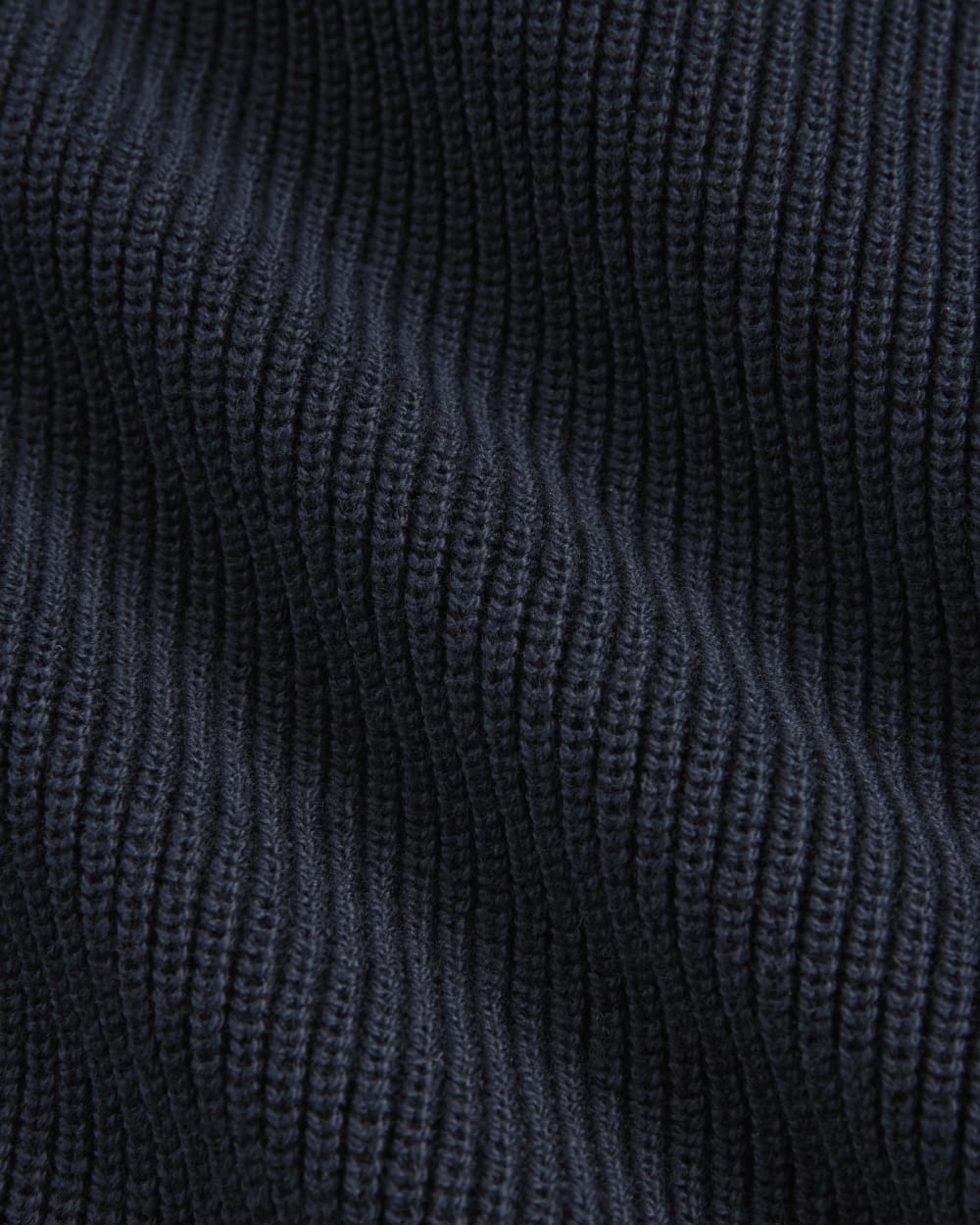 The Slouchy Funnel Neck in Everyday Cotton | Navy