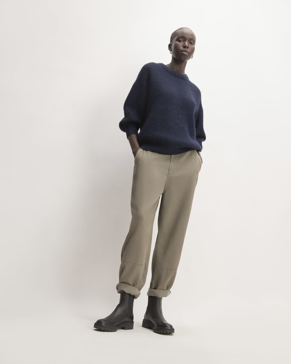 The Cocoon Crew in Alpaca | Warm Navy