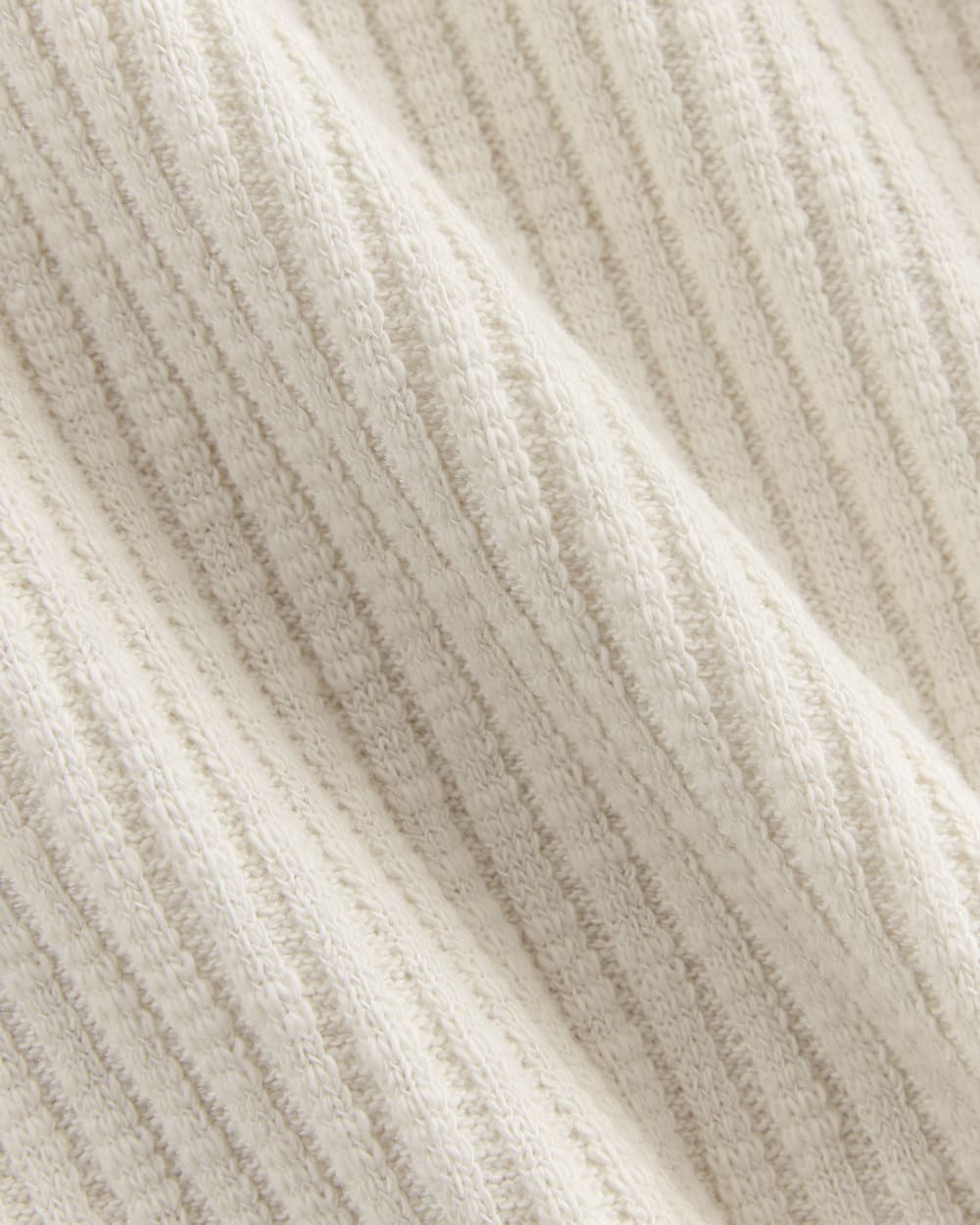 The Rib-Knit Henley Dress | Bone