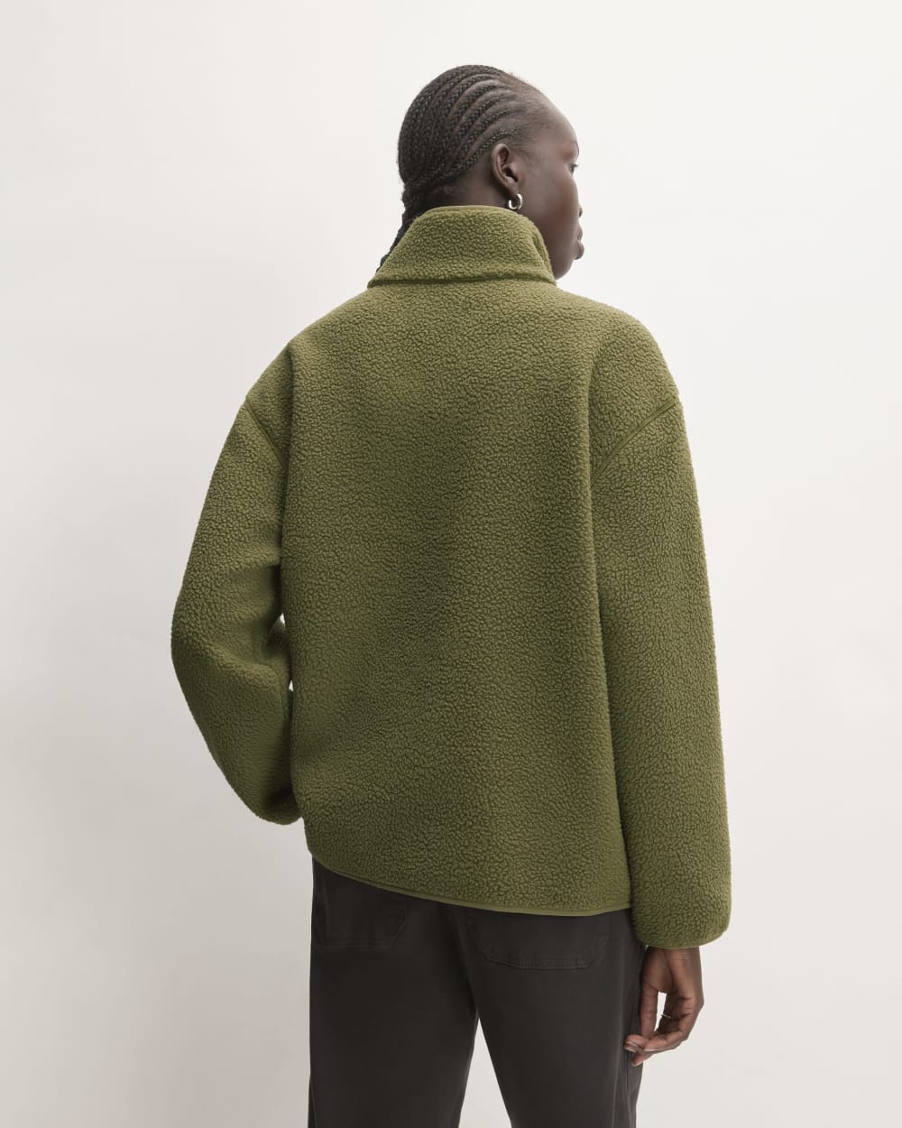 The ReNew Fleece Oversized Half-Zip | Kalamata