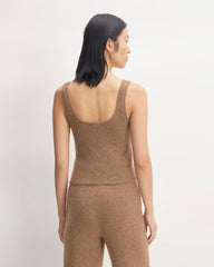 The Cozy-Stretch Tank | Heathered Toasted Coconut