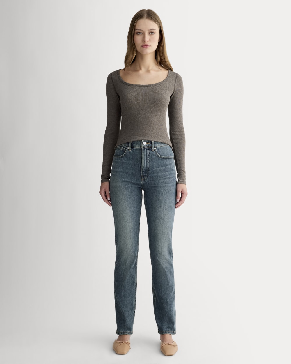 The Way-High® Slim Jean | Indigo Blue | 29" Inseam
