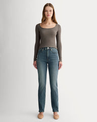 The Way-High® Slim Jean | Indigo Blue | 29" Inseam