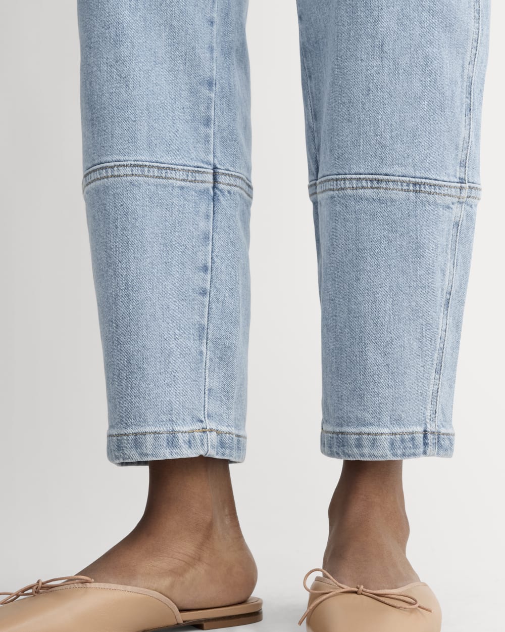 The Utility Barrel Pant | Light Indigo | Regular