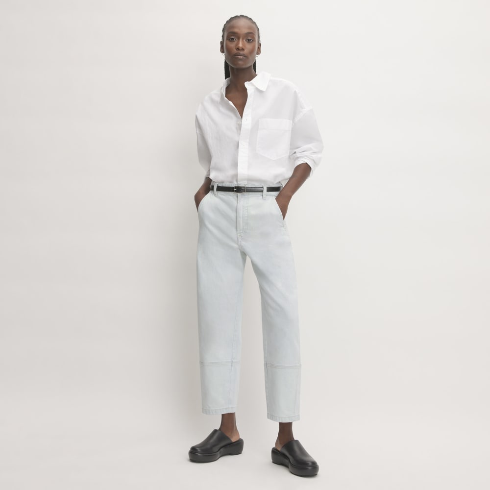 The Utility Barrel Jean | Icy Water | Regular