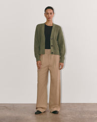 The Boxy Cardigan in Everyday Cotton | Kalamata