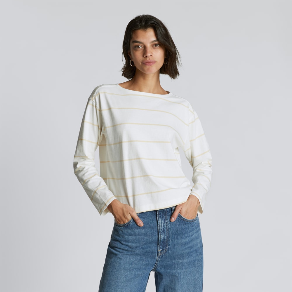 The Mariner Tee | Canvas Tan / Biscotti