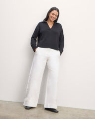 The Phoebe Trouser | White