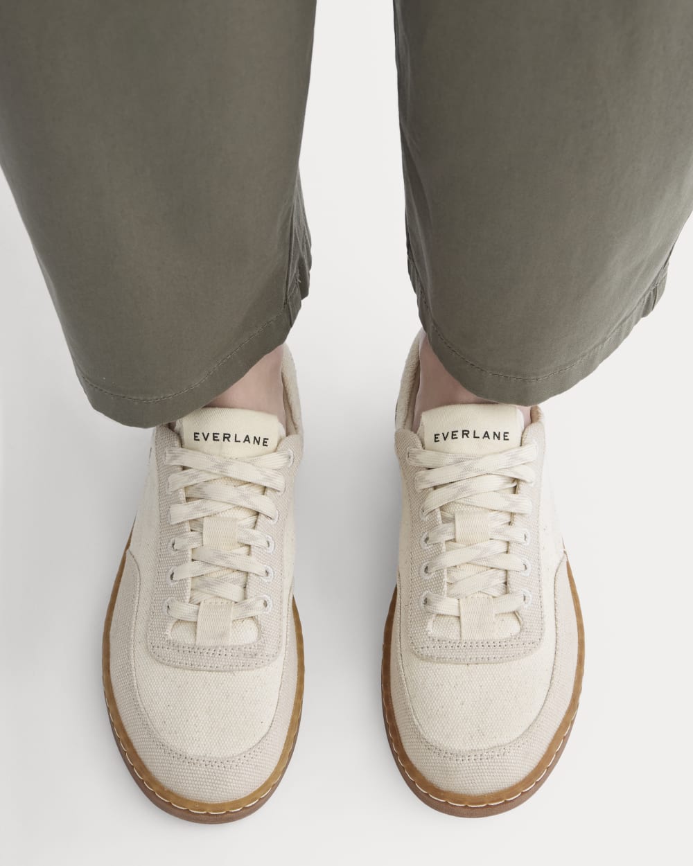 The Tread-Bare Sneaker | Forest Green