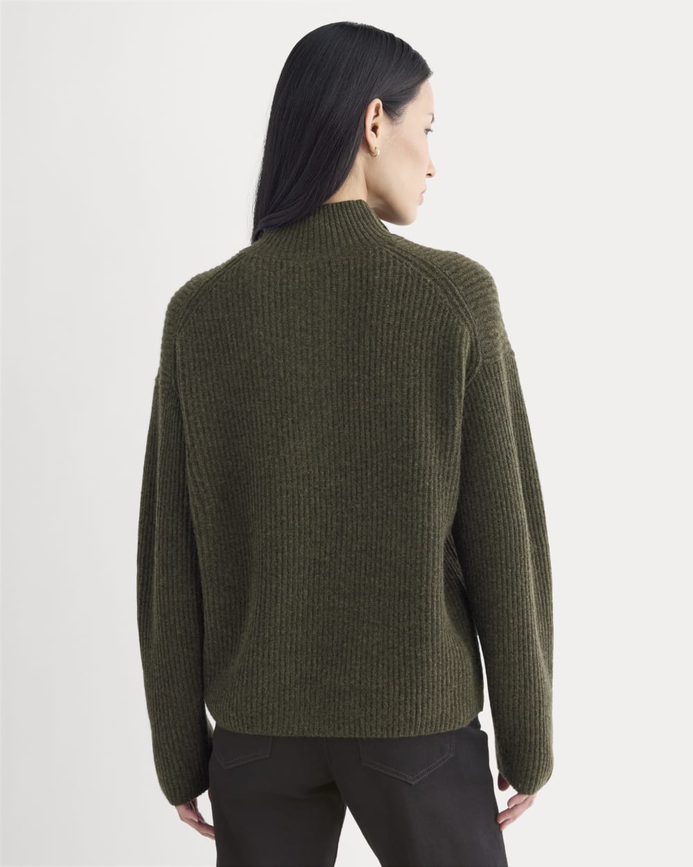 The Cocoon Henley in Wool Cashmere | Heather Beech
