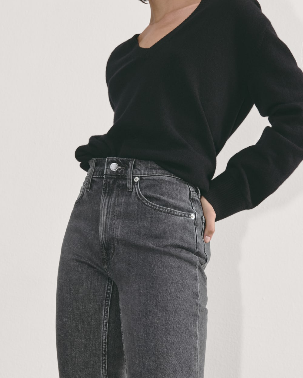 The Original Cheeky® Jean | Washed Charcoal | 28.5" Inseam