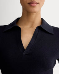 The Knit Polo | Navy