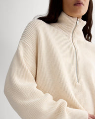The Half-Zip in Everyday Cotton | Canvas