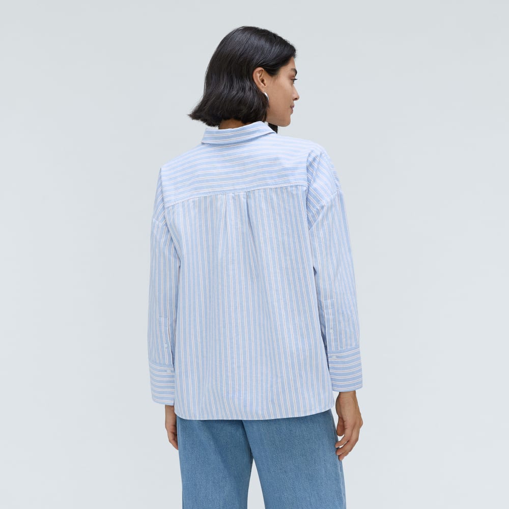 The Boxy Oxford | Sky / White