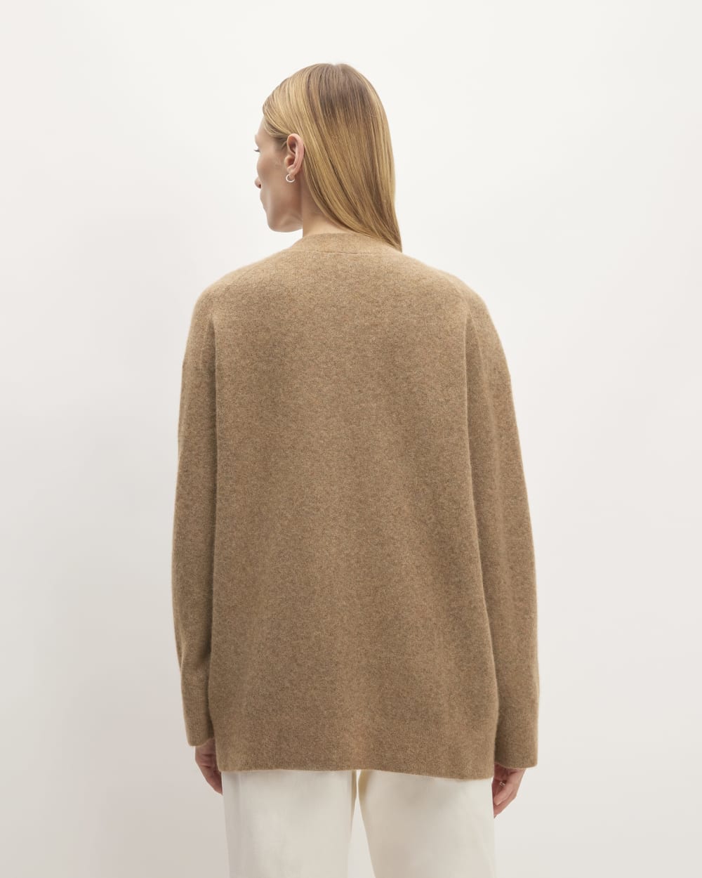 The Cozy-Stretch Relaxed Cardigan | Heathered Toasted Coconut