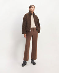 The ReNew Fleece Full Zip | Earth Brown