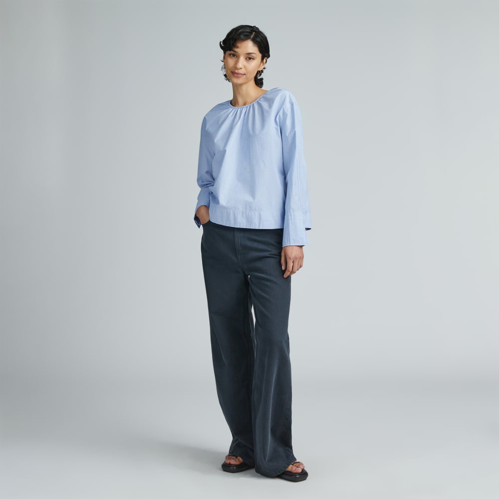 The Poplin Breeze Shirt | Light Blue