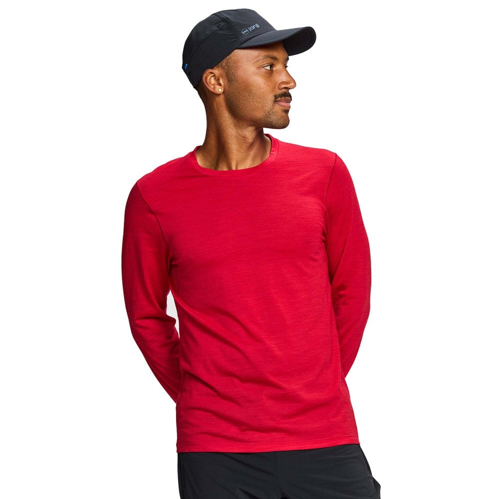 Men’s Repeat Merino Long Sleeve in Regal