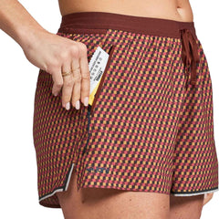 Women's 3" AFO Middle Short Ultra in Terrace Grid Mini